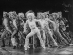 Performers in a scene from the Broadway production of the musical "Cats"