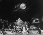 Performers in a scene from the Broadway production of the musical "Cats"