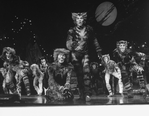 Performers in a scene from the Broadway production of the musical "Cats"