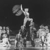 Performers in a scene from the Broadway production of the musical "Cats"