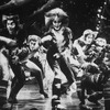 Performers in a scene from the Broadway production of the musical "Cats"