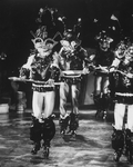 Performers in a scene from the Broadway production of the musical "Cats"