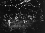 Performers in a scene from the Broadway production of the musical "Cats"