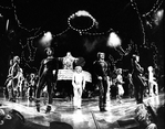 Performers in a scene from the Broadway production of the musical "Cats"