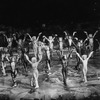 Performers in a scene from the Broadway production of the musical "Cats"