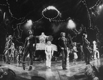 Performers in a scene from the Broadway production of the musical "Cats"