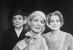 Actresses Irene Worth (L) and Constance Cummings (R) in a scene from the Roundabout Theatre revival of the play "The Chalk Garden.".