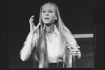Actress Julianne Gold in a scene from the Broadway production of the play "Children Of A Lesser God."