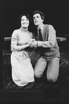 Actors John Rubenstein and Phyllis Frelich in a scene from the Broadway production of the play "Children Of A Lesser God."