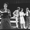 (L-R) Actors Lucy Martin, John Rubenstein, Phyllis Frelich and Lewis Merkin in a scene from the Broadway production of the play "Children Of A Lesser God."