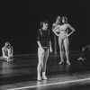 Dancers Priscilla Lopez (C) and Kelly Bishop (2R) in a scene from the Broadway production of the musical "A Chorus Line.".
