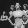 Dancer Kelly Bishop with others in a scene from the Broadway production of the musical "A Chorus Line.".