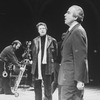 Actor Christopher Walken (C) with others in a scene from the NY Shakespeare Festival production of the play "Cinders.".