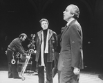 Actor Christopher Walken (C) with others in a scene from the NY Shakespeare Festival production of the play "Cinders.".