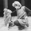 A scene from the NY Shakespeare Festival production of the play "Cinders.".
