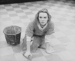 A scene from the NY Shakespeare Festival production of the play "Cinders.".