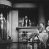 Actress Kay McClelland (L) with others in a scene from the Broadway production of the musical "City Of Angels"