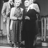 (L-R) Actors Bruce Davison, Nancy Marchand, Keene Curtis and Holland Taylor in a scene from the Off-Broadway production of the play "The Cocktail Hour."