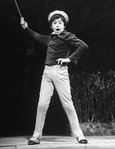 Actor Evan Richards as young David Copperfield in a scene from the Broadway production of the musical "Copperfield."