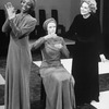 (L-R) Actresses Sharon Washington, Ashley Crow and Irene Worth in a scene from the NY Shakespeare Festival production of the play "Coriolanus."