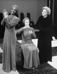 (L-R) Actresses Sharon Washington, Ashley Crow and Irene Worth in a scene from the NY Shakespeare Festival production of the play "Coriolanus."