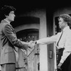 Actors Cicely Tyson and Peter Gallagher in a scene from the pre-Broadway tryout of the revival of the play "The Corn Is Green."