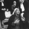 (L-R) Actors Jerome Dempsey, Alexandra Stoddart, Ben Hammer, Theresa Merritt and Philip Bosco in a scene from the Lincoln Center Repertory revival of the play "The Crucible"