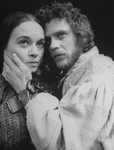 (L-R) Actors Martha Henry and Robert Foxworth in a scene from the Lincoln Center Repertory revival of the play "The Crucible"