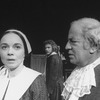 (L-R) Actors Martha Henry, Robert Foxworth and Stephen Elliott in a scene from the Lincoln Center Repertory revival of the play "The Crucible"