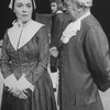 (L-R) Actors Martha Henry, Robert Foxworth and Stephen Elliott in a scene from the Lincoln Center Repertory revival of the play "The Crucible"