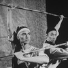 (L-R) Actors John Lone and Tzi Ma in a scene from the NY Shakespeare Festival production of the play "The Dance And The Railroad.".