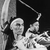 (L-R) Actors John Lone and Tzi Ma in a scene from the NY Shakespeare Festival production of the play "The Dance And The Railroad.".