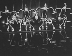 A musical number from the Broadway production of the musical "Dancin'.".