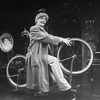 Actress Priscilla Lopez as Harpo Marx in a scene from the Broadway production of the musical "A Day in Hollywood/A Night in the Ukraine"