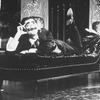 Actor David Garrison as Groucho Marx in a scene from the Broadway production of the musical "A Day in Hollywood/A Night in the Ukraine"