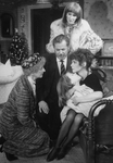 (L-R) Actors Margaret Hilton, Gary Waldhorn, Joanna Gleason, Tenney Walsh and Stockard Channing in a scene from the Broadway revival of the play "A Day In The Death Of Joe Egg"