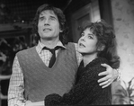 Actors Jim Dale and Stockard Channing in a scene from the Broadway revival of the play "A Day In The Death Of Joe Egg"