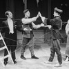 Members of the Mabou Mines group performing a scene from the NY Shakespeare Festival production of the play "Dead End Kids."