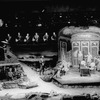 Entire cast on elaborate set (designed by Douglas with Schmidt) in a scene from the NY Shakespeare Festival production of the musical "The Death Of Von Richthofen As Witnessed From The Earth."