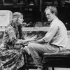 Actors John Lithgow and Christine Lahti in a scene from the Broadway production of the play "Division Street"