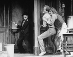 (L-R) Actors Keene Curtis, John Lithgow and Joe Regalbuto in a scene from the Broadway production of the play "Division Street"