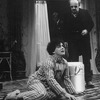 (R-L) Actors Jerome Dempsey, Richard Kavanaugh and Alan Coates in a scene from the Broadway revival of the play "Dracula"