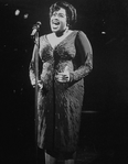 Actress Jennifer Holliday in a scene from the Broadway production of the musical "Dreamgirls.".