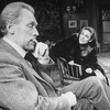 Actor Anne Bancroft and Max Von Sydow in a scene from the Broadway production of the play "Duet For One"