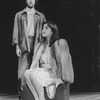 Actors Mandy Patinkin as Che Guevera and Jane Ohringer in a scene from the Broadway production of the musical "Evita.".