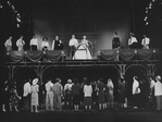 A scene from the Broadway production of the musical "Evita.".