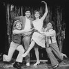 A scene from the Off-Broadway production of the musical "The Fantastiks.".
