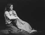 Actresses (L-R) Ellen Parker and Pamela Reed in a scene from the NY Shakespeare Festival production of the play "Fen".