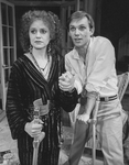 Actors Swoosie Kurtz and Richard Thomas in a scene from the Broadway production of the play "Fifth Of July.".