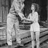 Actors Swoosie Kurtz and Richard Thomas in a scene from the Broadway production of the play "Fifth Of July.".